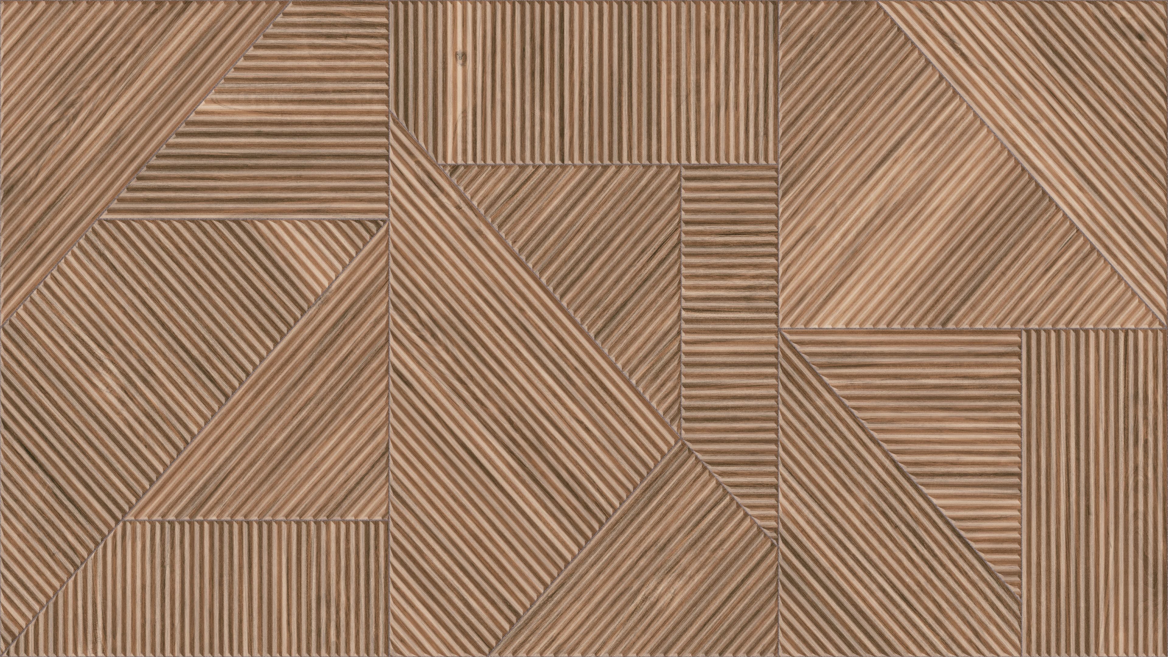 24x48 Designer 3d wood look porcelain tile - Noce - Industry Tile